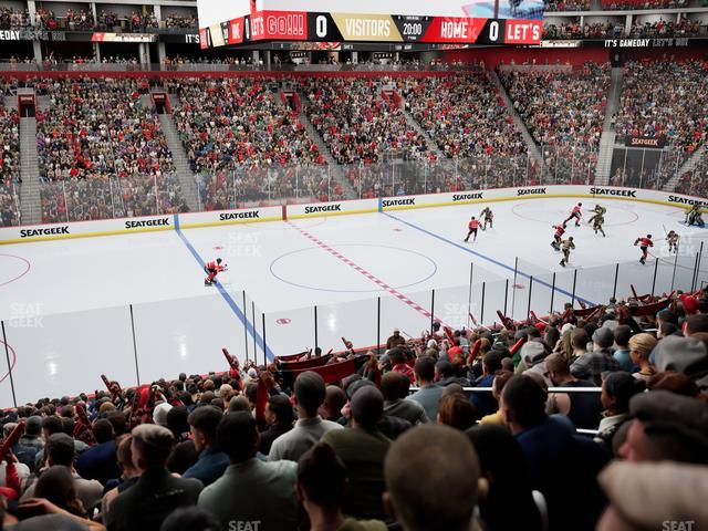 Little Caesars Arena - Section 124 Seat View