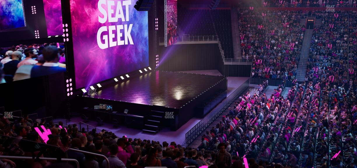 Little Caesars Arena - Section 124 Seat View