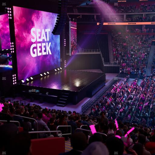 Little Caesars Arena - Section 124 Seat View