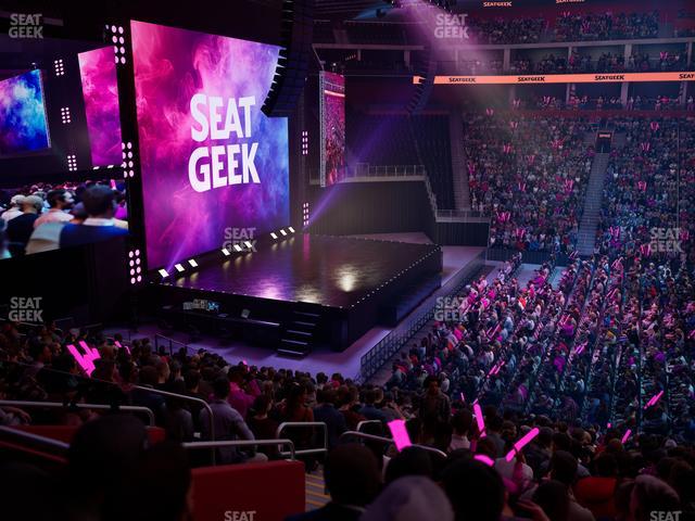 Little Caesars Arena - Section 124 Seat View Little Caesars Arena - Section 124 Seat View