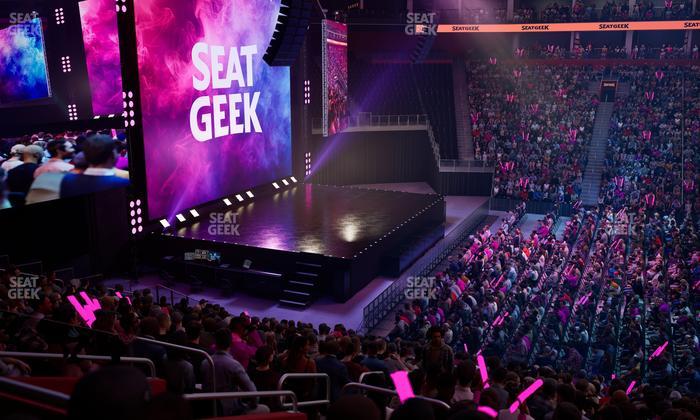 Little Caesars Arena - Section 124 Seat View