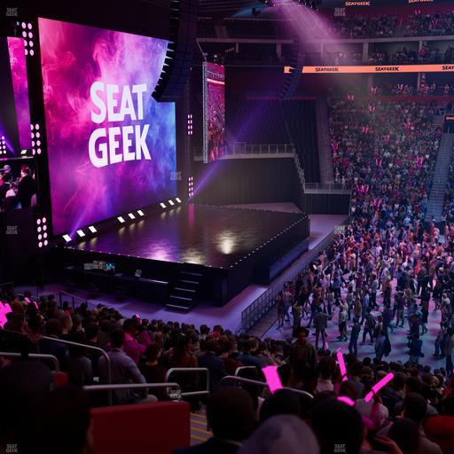 Little Caesars Arena - Section 124 Seat View