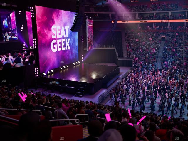 Little Caesars Arena - Section 124 Seat View