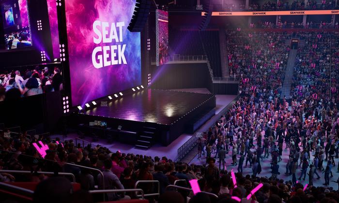 Little Caesars Arena - Section 124 Seat View