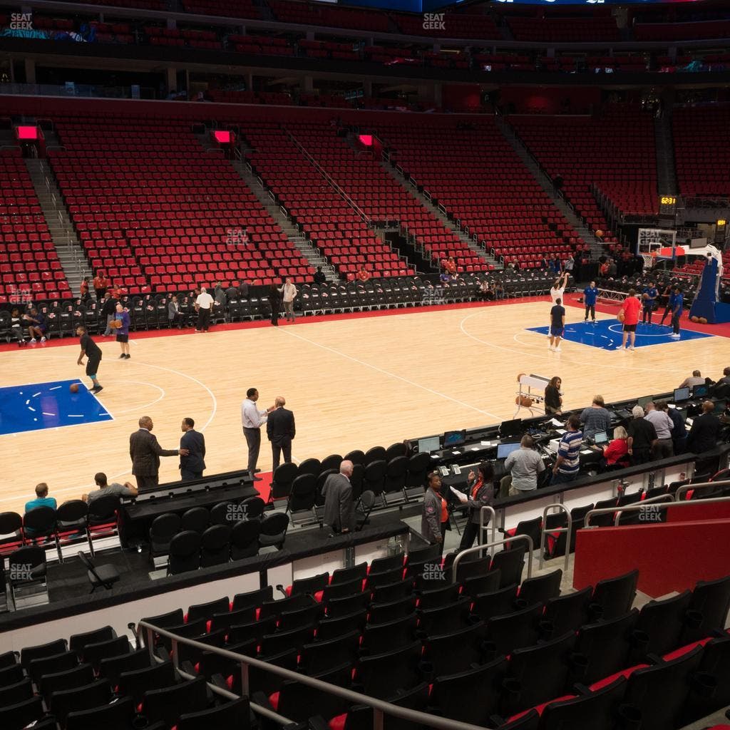 Little Caesars Arena - Section 124 Seat View