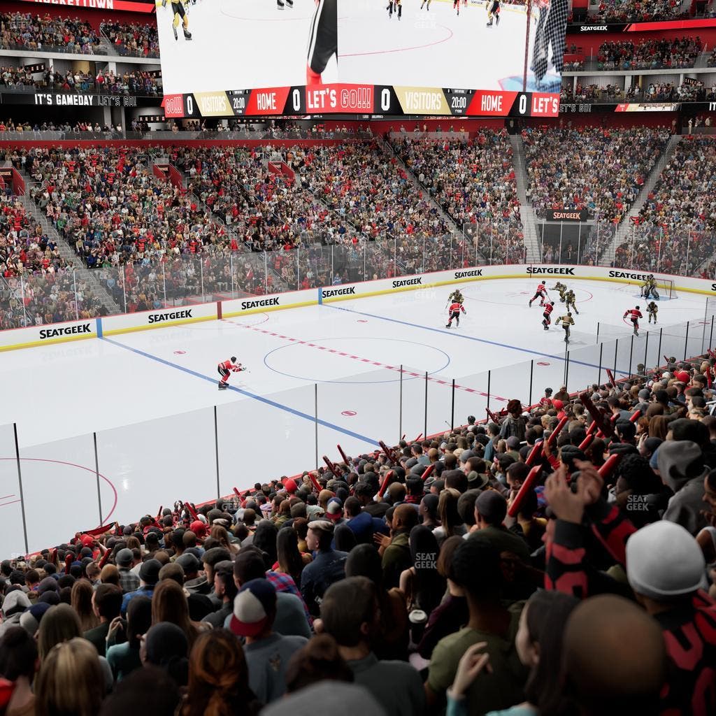 Little Caesars Arena - Section 125 Seat View