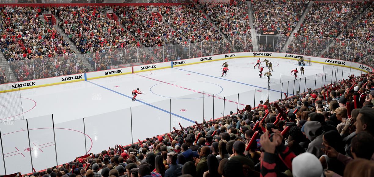 Little Caesars Arena - Section 125 Seat View