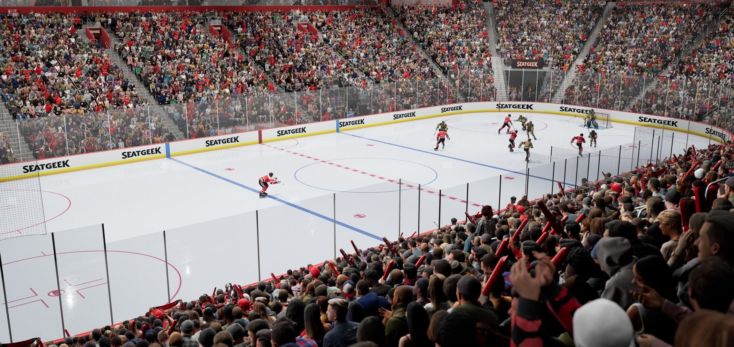 Little Caesars Arena - Section 125 Seat View