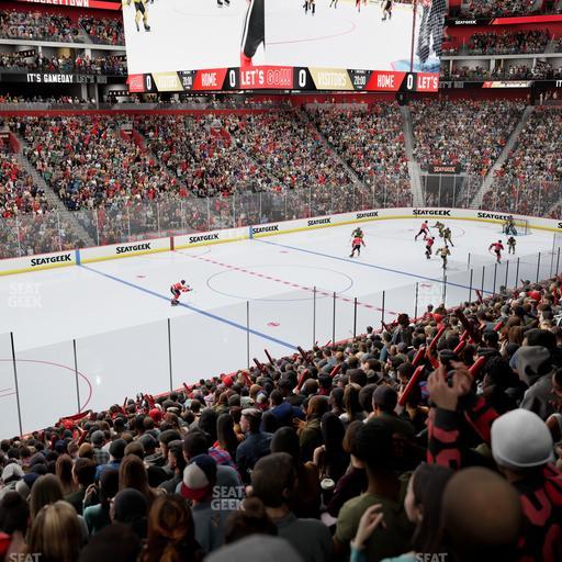 Little Caesars Arena - Section 125 Seat View