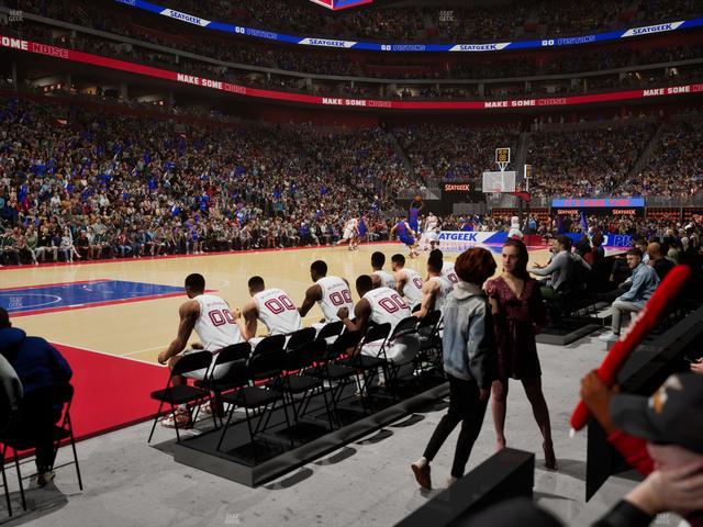 Little Caesars Arena - Section 125 Seat View