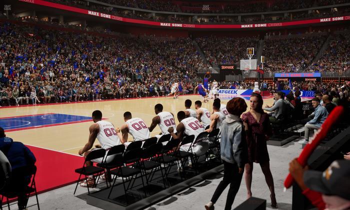 Little Caesars Arena - Section 125 Seat View