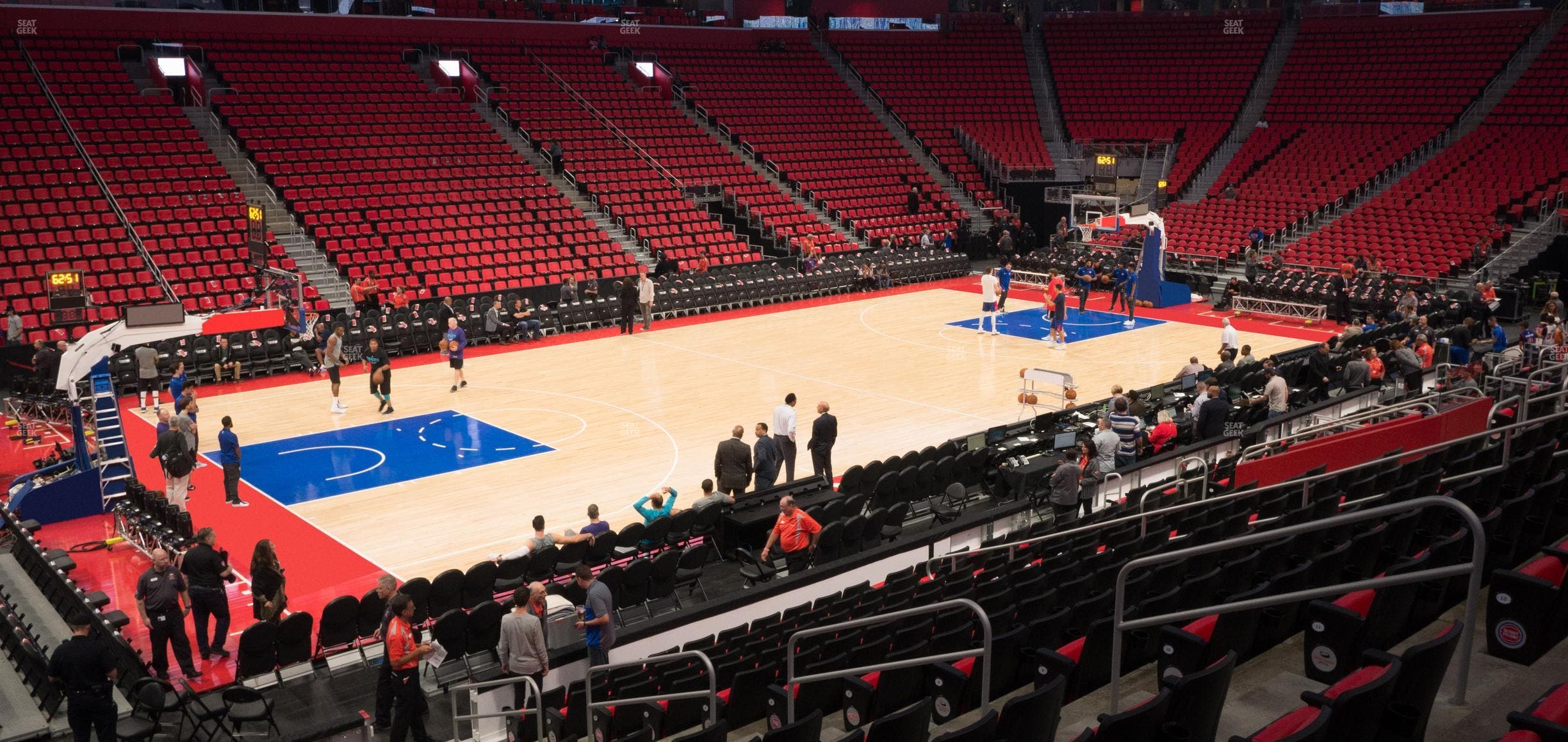 Little Caesars Arena - Section 125 Seat View