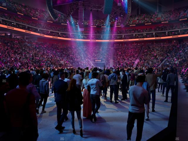 Little Caesars Arena - Section 126 Seat View