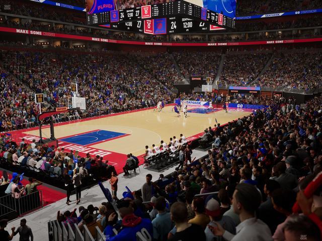 Little Caesars Arena - Section 126 Seat View