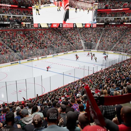 Little Caesars Arena - Section 126 Seat View