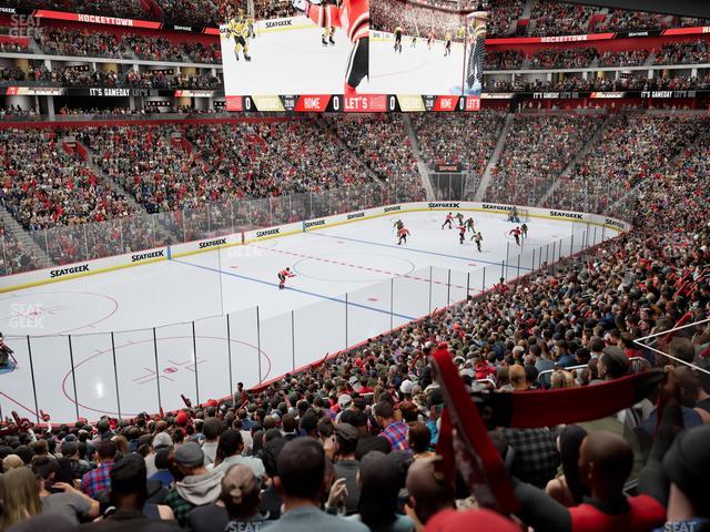 Little Caesars Arena - Section 126 Seat View