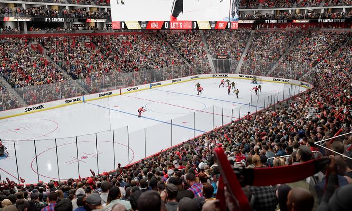 Little Caesars Arena - Section 126 Seat View