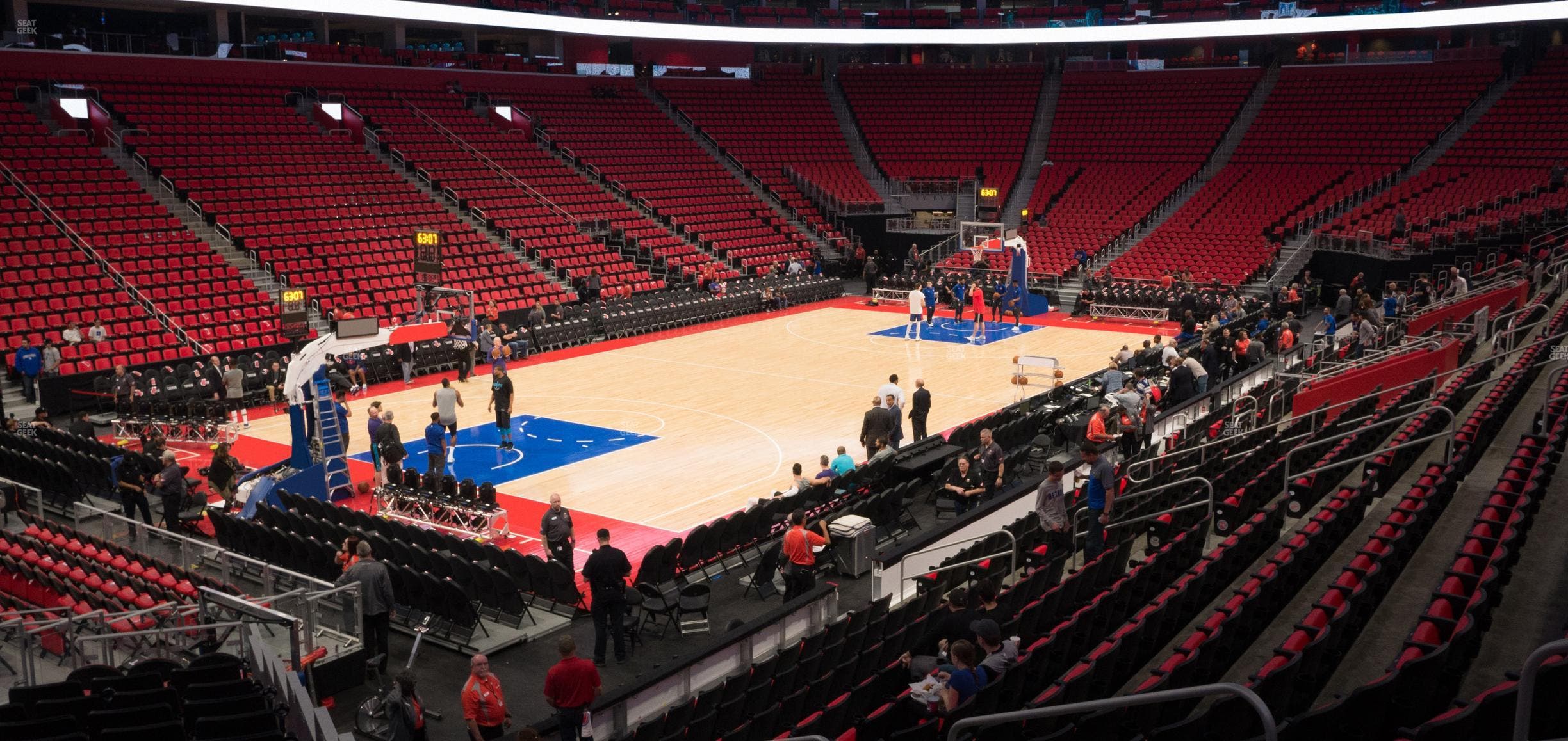 Little Caesars Arena - Section 126 Seat View