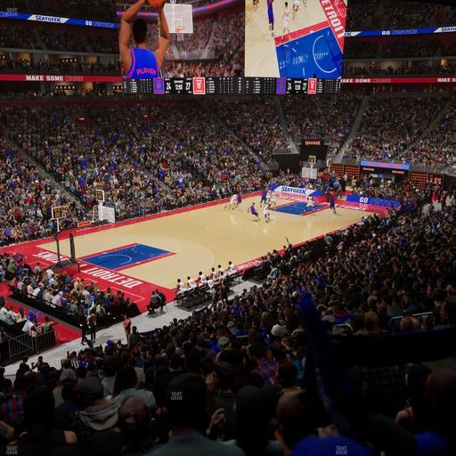 Little Caesars Arena - Section 126 Seat View