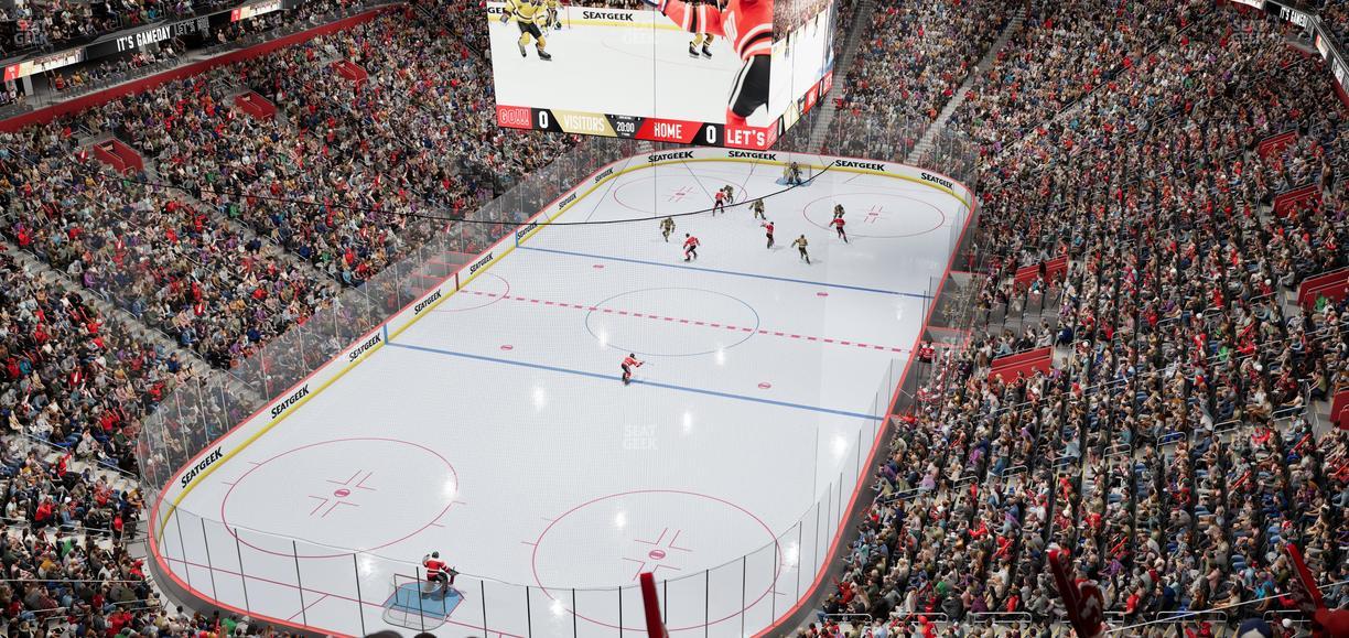 Little Caesars Arena - Section 201 Seat View