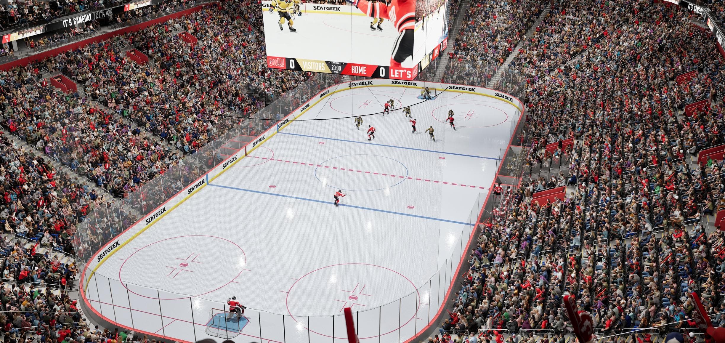Little Caesars Arena - Section 201 Seat View