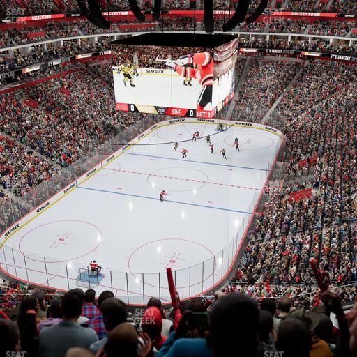 Little Caesars Arena - Section 201 Seat View