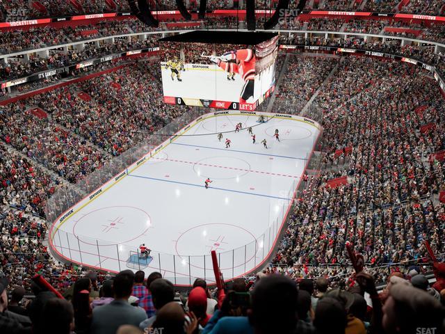 Little Caesars Arena - Section 201 Seat View
