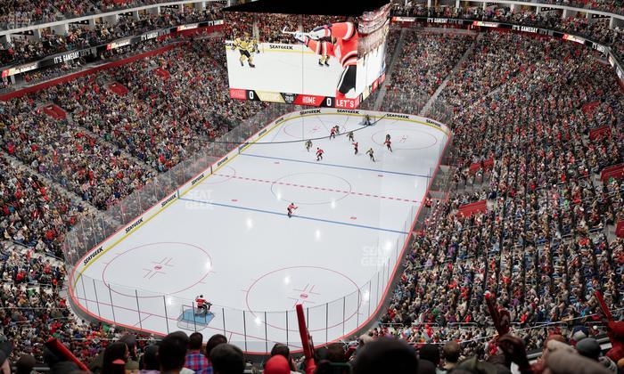 Little Caesars Arena - Section 201 Seat View