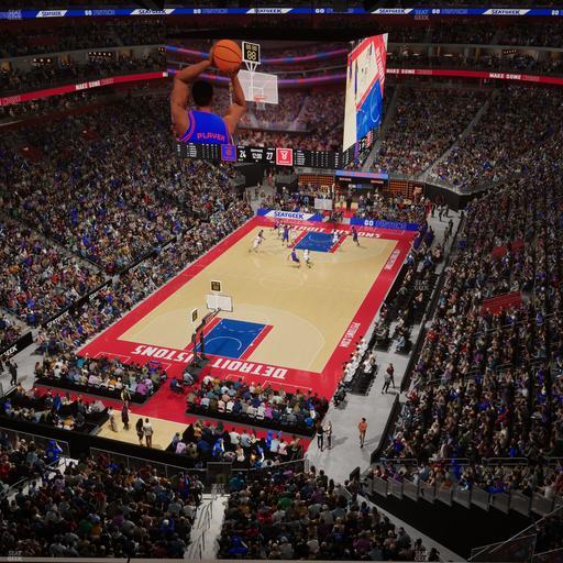 Little Caesars Arena - Section 201 Seat View