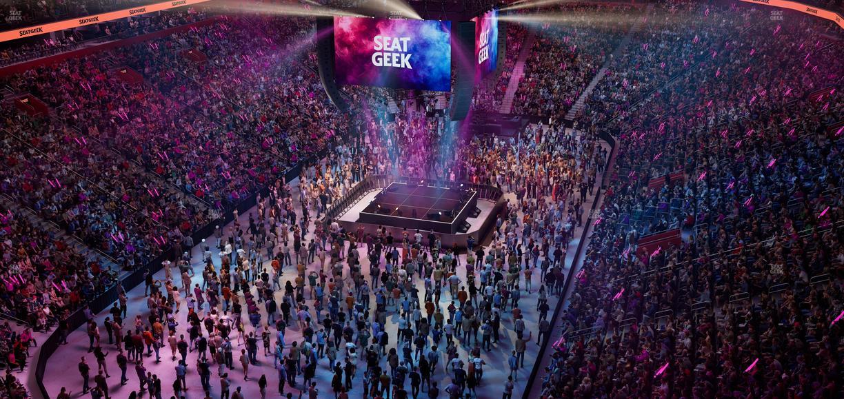 Little Caesars Arena - Section 201 Seat View