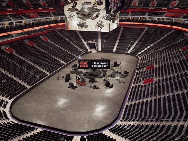 Official view from Section 201 at Little Caesars Arena