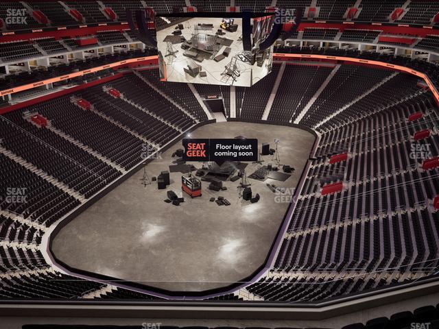 Little Caesars Arena - Section 201 Seat View