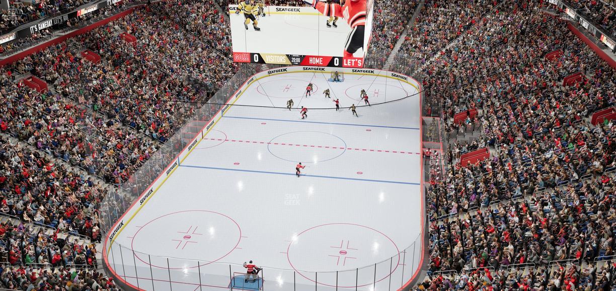 Little Caesars Arena - Section 202 Seat View