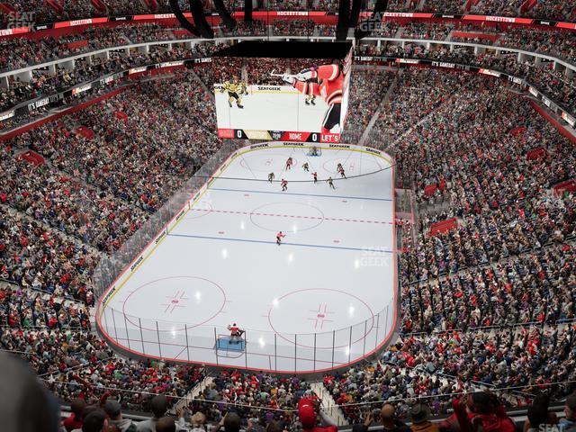 Little Caesars Arena - Section 202 Seat View