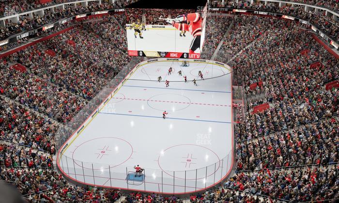 Little Caesars Arena - Section 202 Seat View