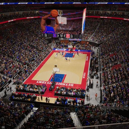 Little Caesars Arena - Section 202 Seat View