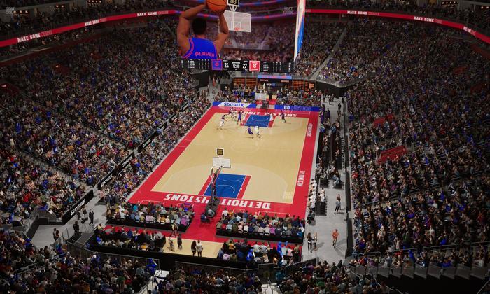 Little Caesars Arena - Section 202 Seat View