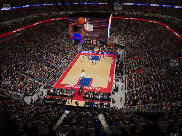 Little Caesars Arena - Section 202 Seat View Little Caesars Arena - Section 202 Seat View