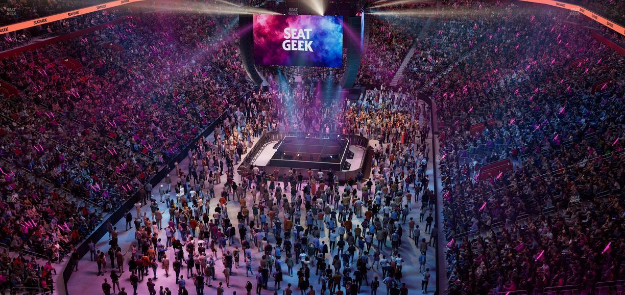 Little Caesars Arena - Section 202 Seat View