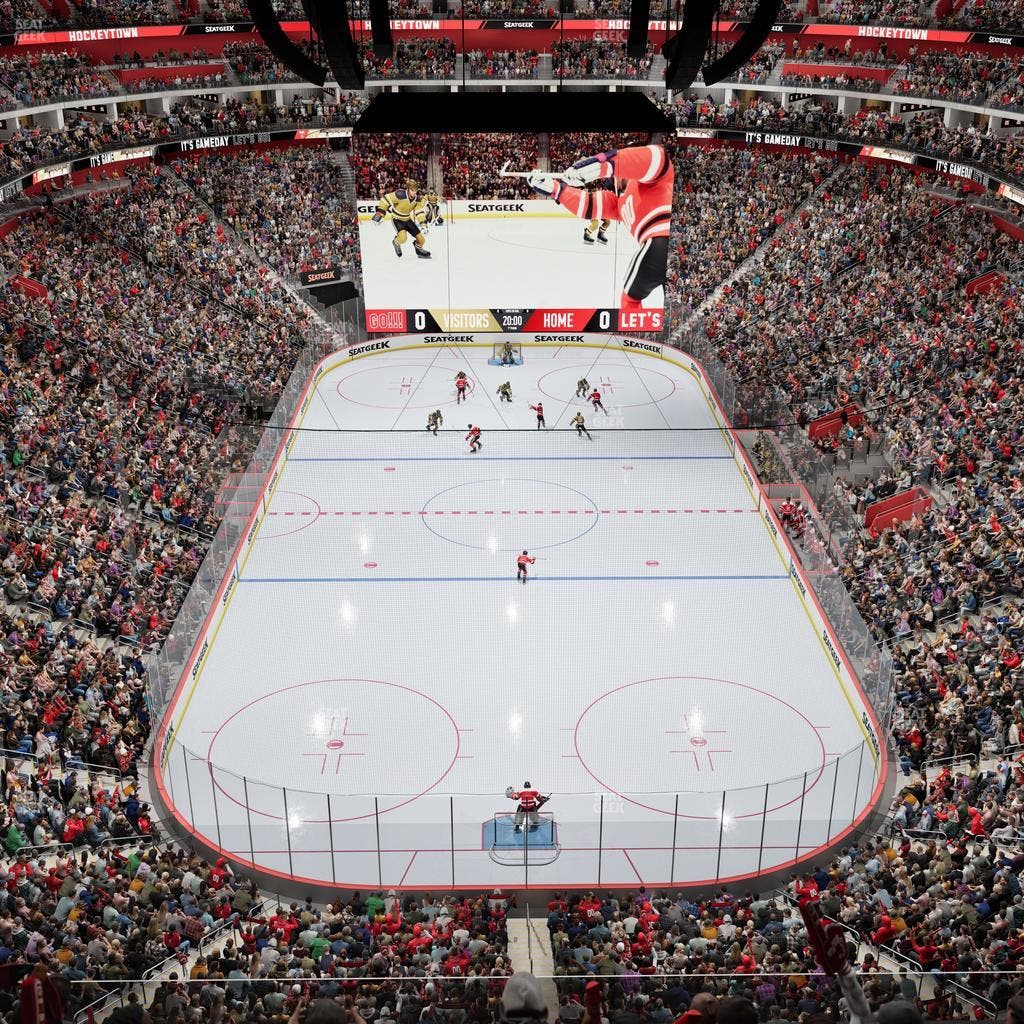 Little Caesars Arena - Section 203 Seat View