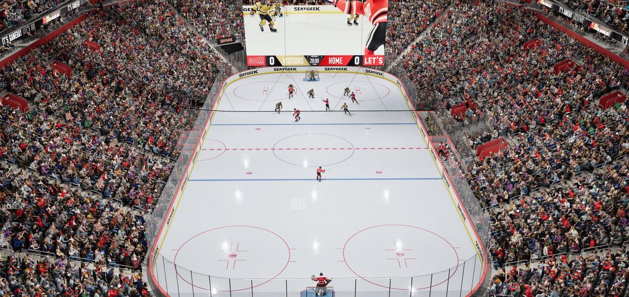 Little Caesars Arena - Section 203 Seat View