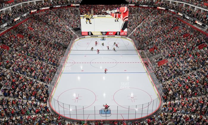 Little Caesars Arena - Section 203 Seat View