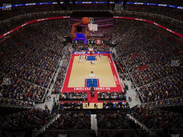 Little Caesars Arena - Section 203 Seat View