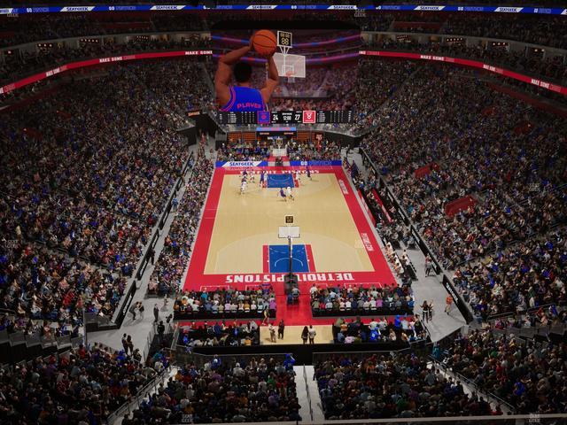 Little Caesars Arena - Section 203 Seat View