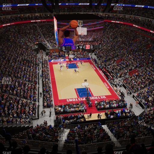 Little Caesars Arena - Section 204 Seat View