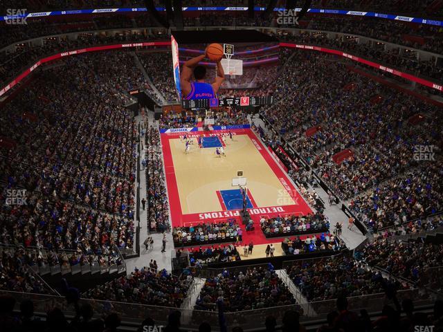 Little Caesars Arena - Section 204 Seat View