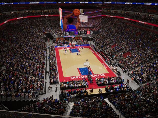 Little Caesars Arena - Section 204 Seat View