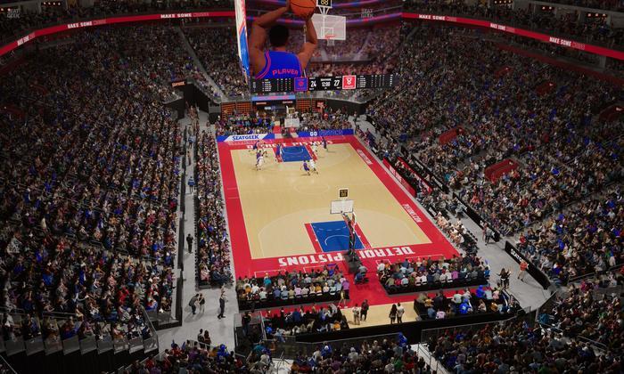 Little Caesars Arena - Section 204 Seat View