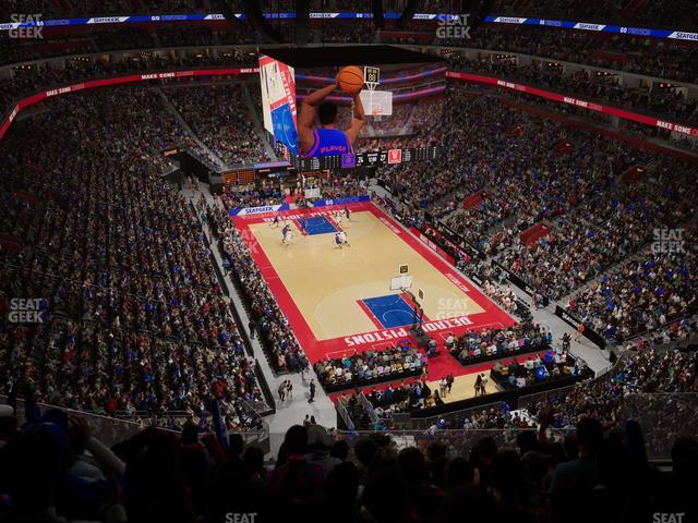 Little Caesars Arena - Section 205 Seat View