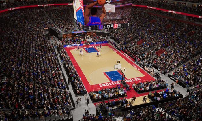 Little Caesars Arena - Section 205 Seat View